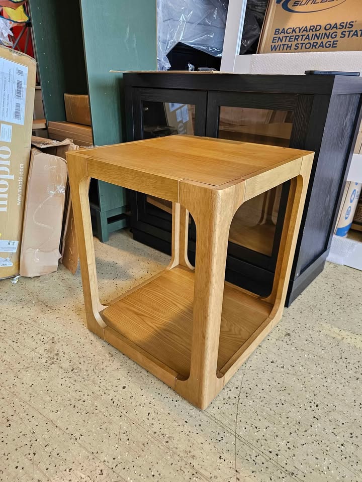 My Texas House Haven End Table, Living Room, Warm Brown