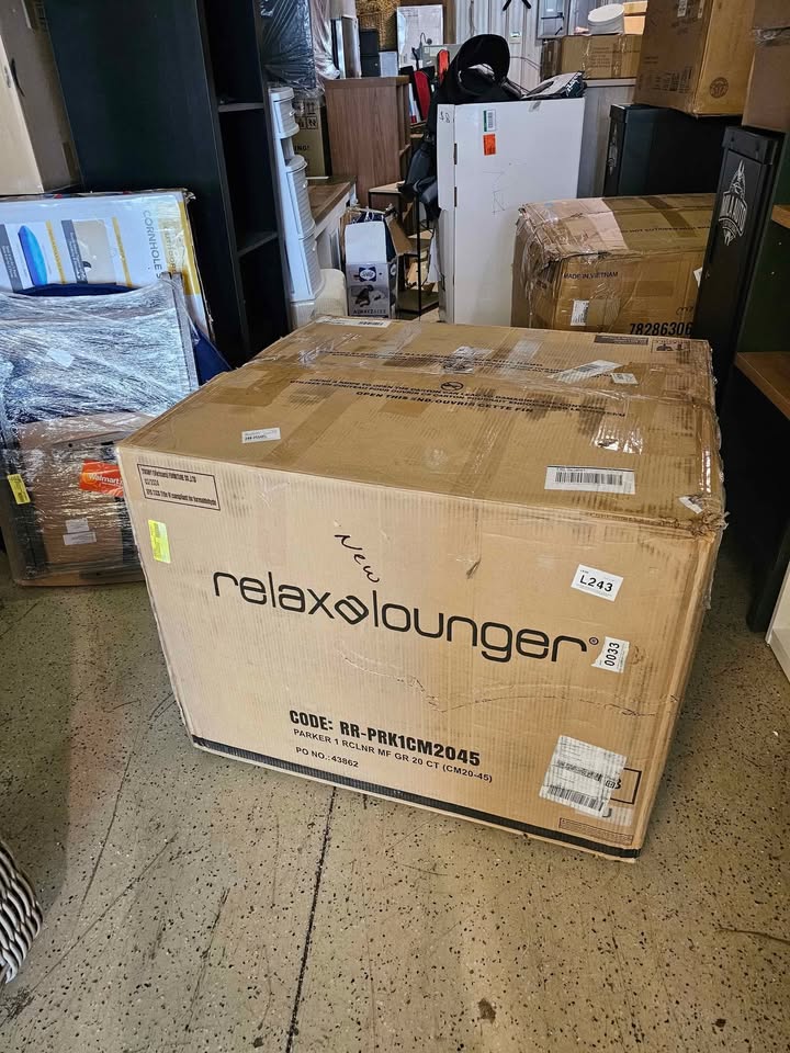 Relax-A-Lounger Warren Microfiber Manual Recliner, Chocolate