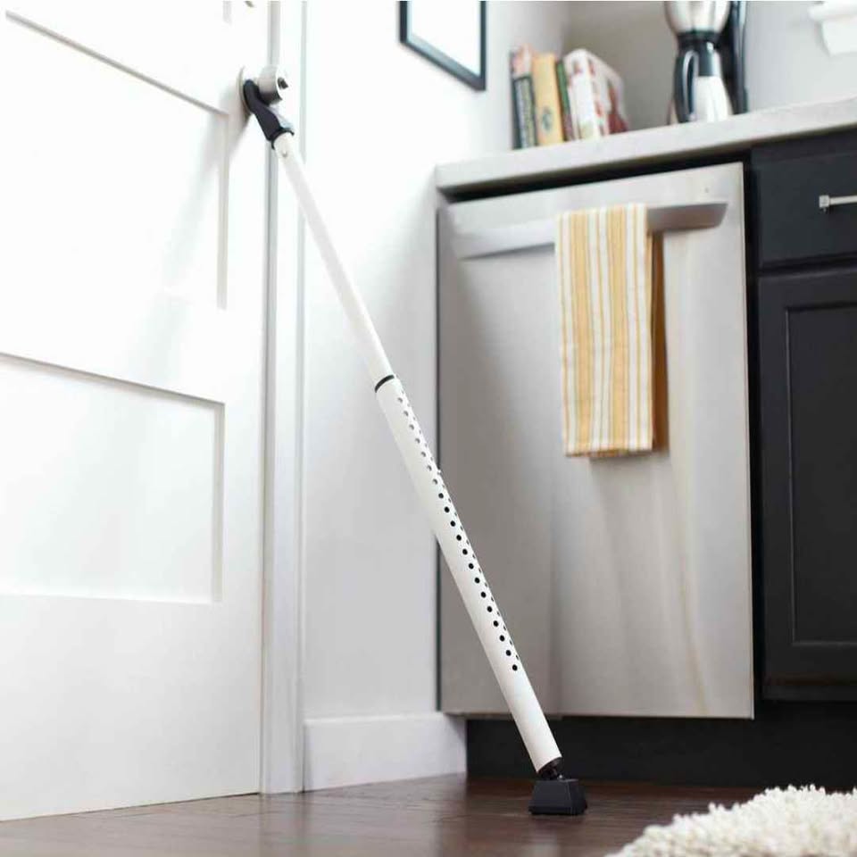 Master Lock Door Bar Dual Function Security: Metal Safety Bar for Door