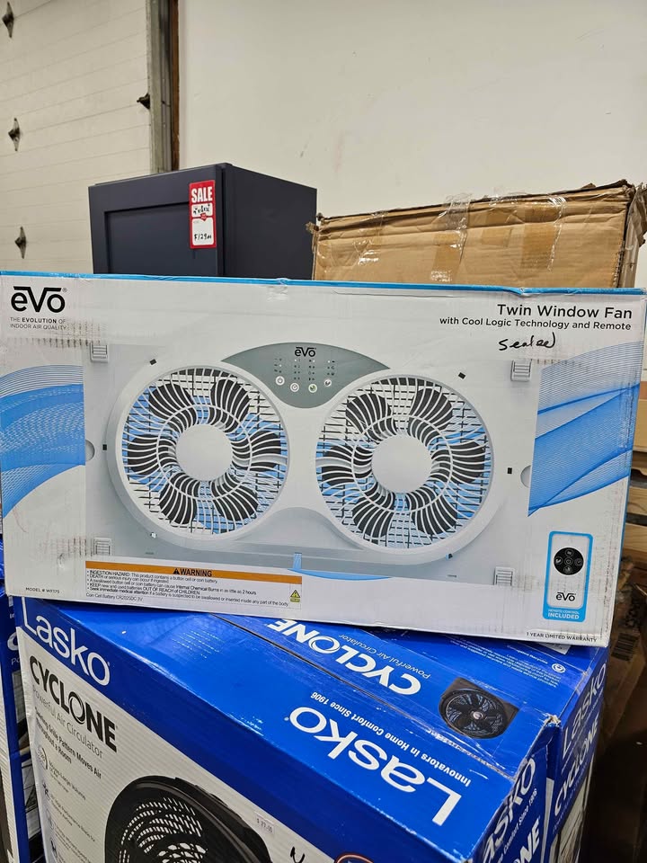  EVO Evolution Of Indoor Air Quality Digital Window fan