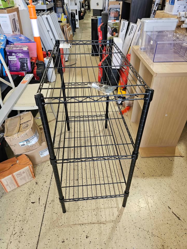  3 Tier Wide Wire Shelving