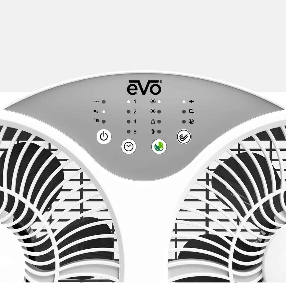  EVO Evolution Of Indoor Air Quality Digital Window fan