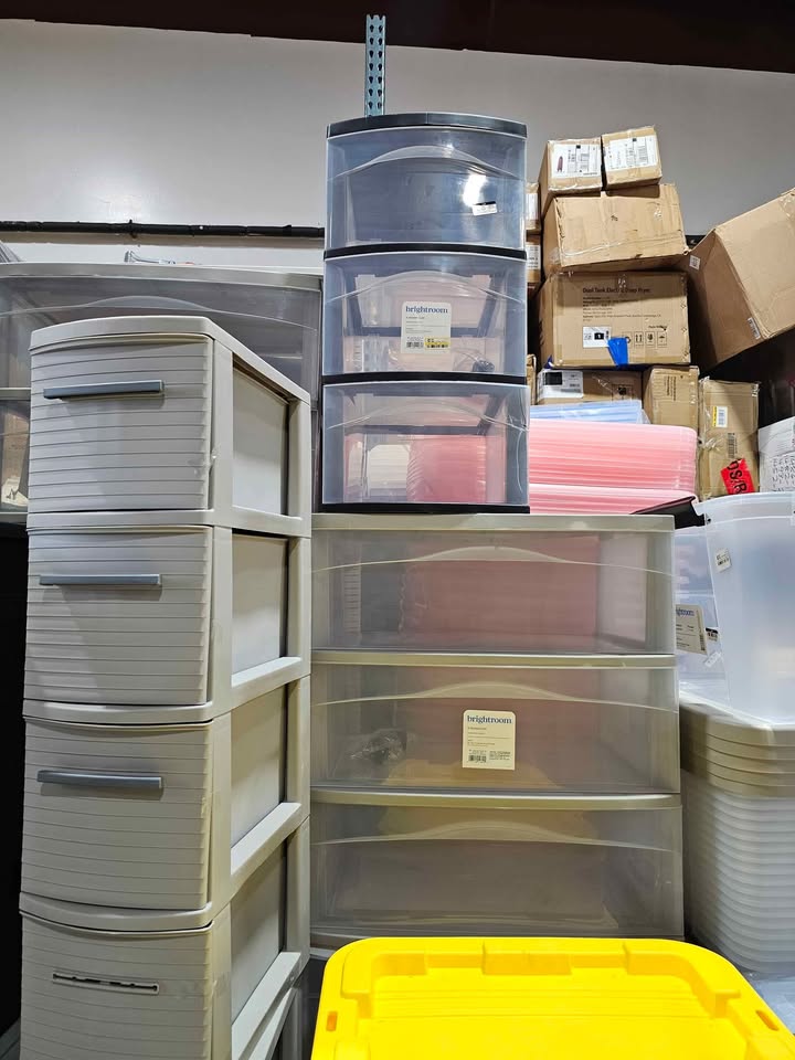 Storage Towers and Carts $10, $13, $15