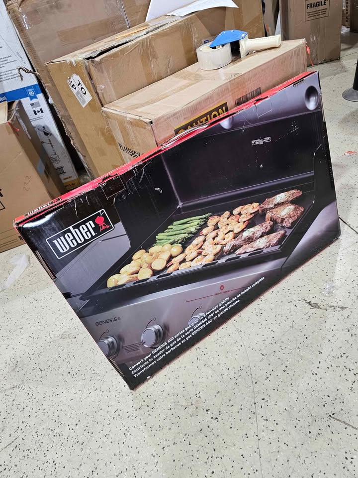 Weber Genesis Grill 400 Series Rust-Resistant Griddle Insert