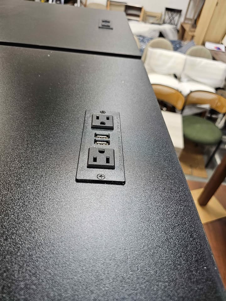 (Set of 2) End Table With Charging Station