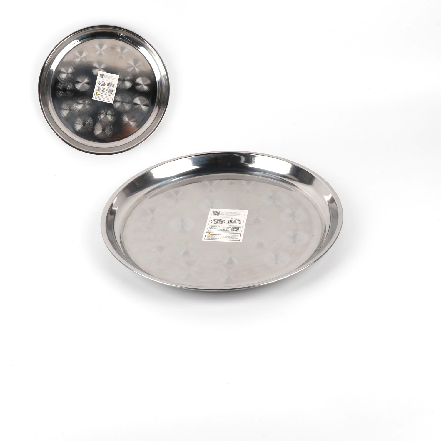 Alpine Cuisine 20" Round Tray, Serving Tray