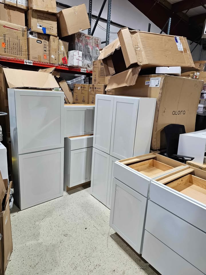 Hampton Bay Courtland 12 in. W x 24 in. D x 34.5 in. H Assembled Shaker Base Kitchen Cabinet