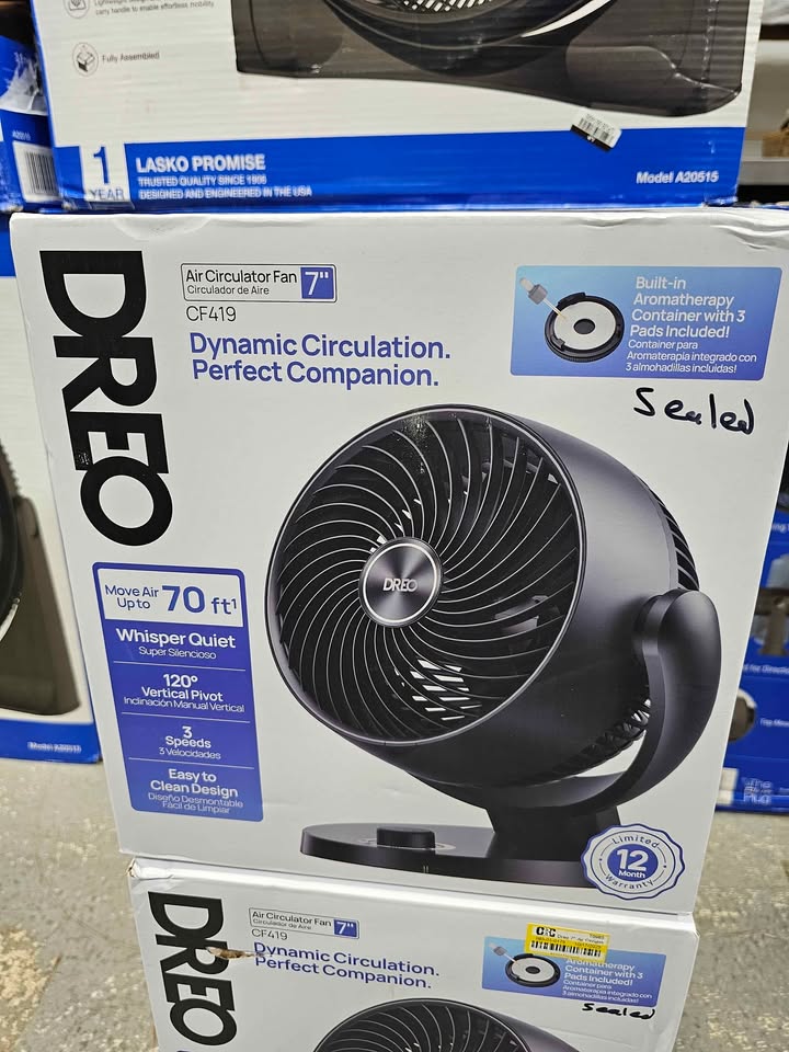 Dreo 7'' Air Circulator with Aromatherapy