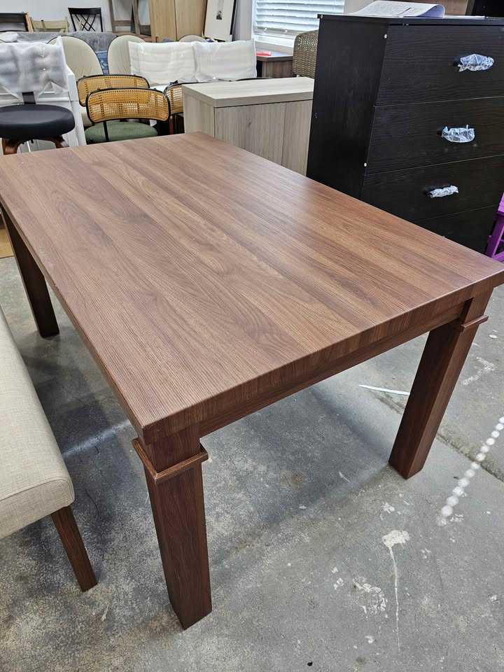  Dining Table with Bench