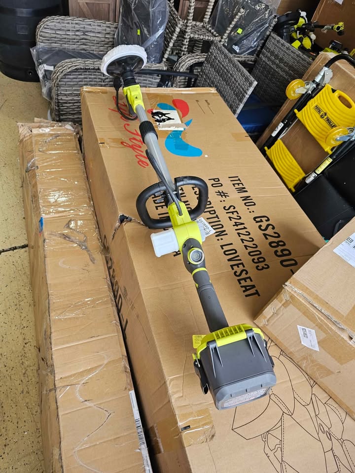 RYOBI ONE+ 18V Cordless Soap Dispensing Scrubber (Tool Only)