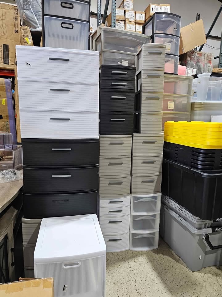 Storage Towers and Carts $10, $13, $15