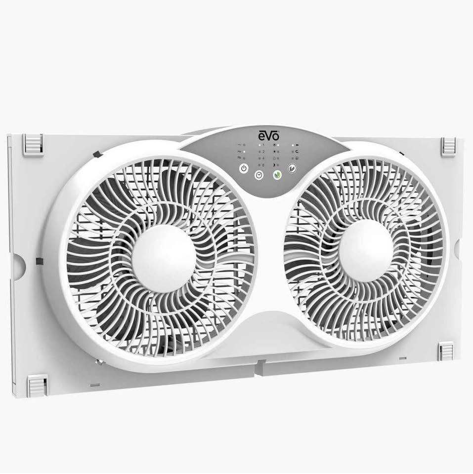  EVO Evolution Of Indoor Air Quality Digital Window fan