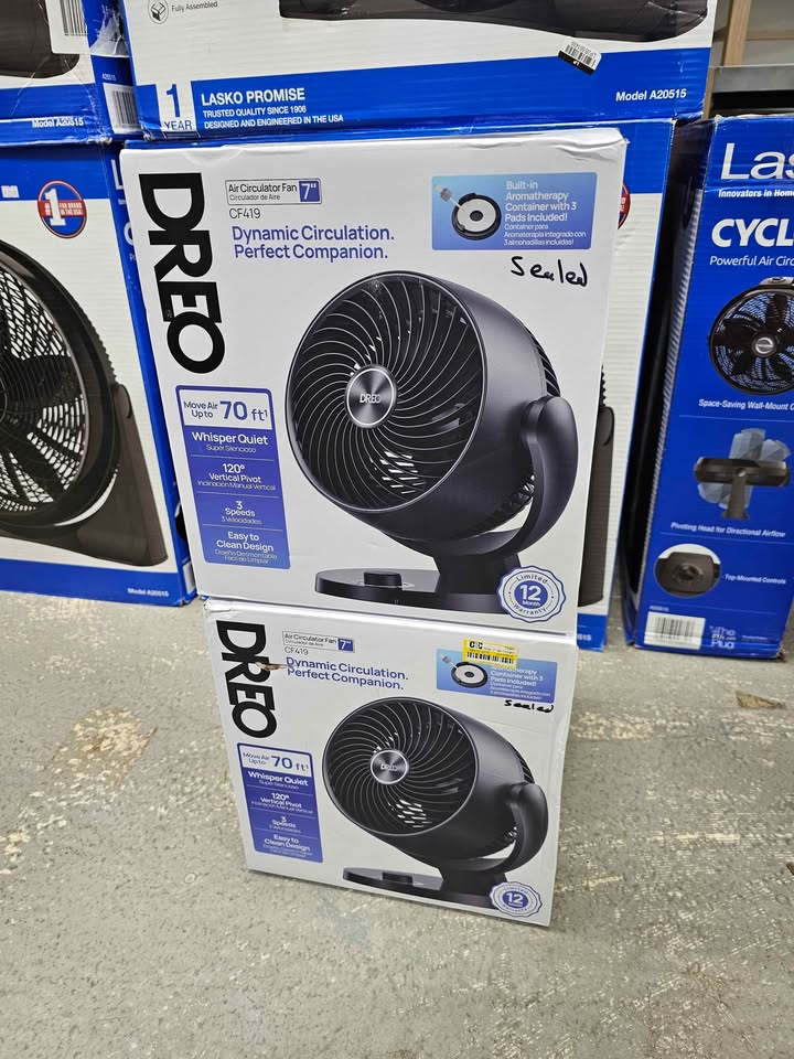 Dreo 7'' Air Circulator with Aromatherapy