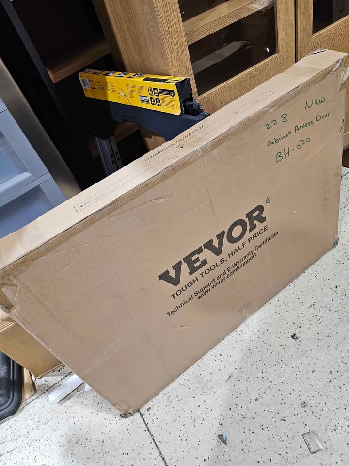  VEVOR Outdoor Kitchen Doors 39 in. W x 26 in. H Double BBQ Door Stainless Steel