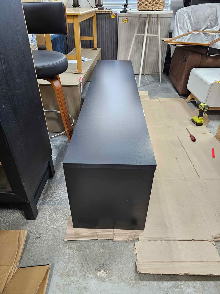 Madesa TV Stand Large Media Console Table up to 80" TV