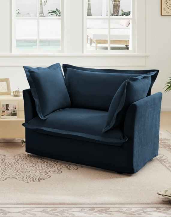  Deep Seat Accent Chair