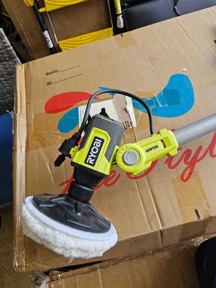 RYOBI ONE+ 18V Cordless Soap Dispensing Scrubber (Tool Only)