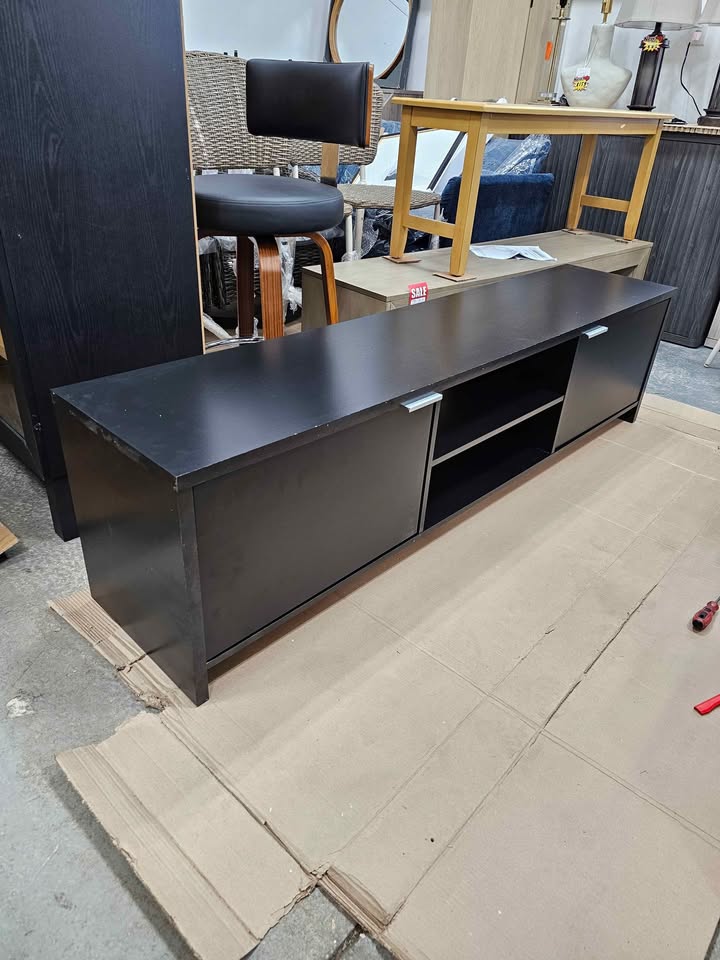 Madesa TV Stand Large Media Console Table up to 80" TV