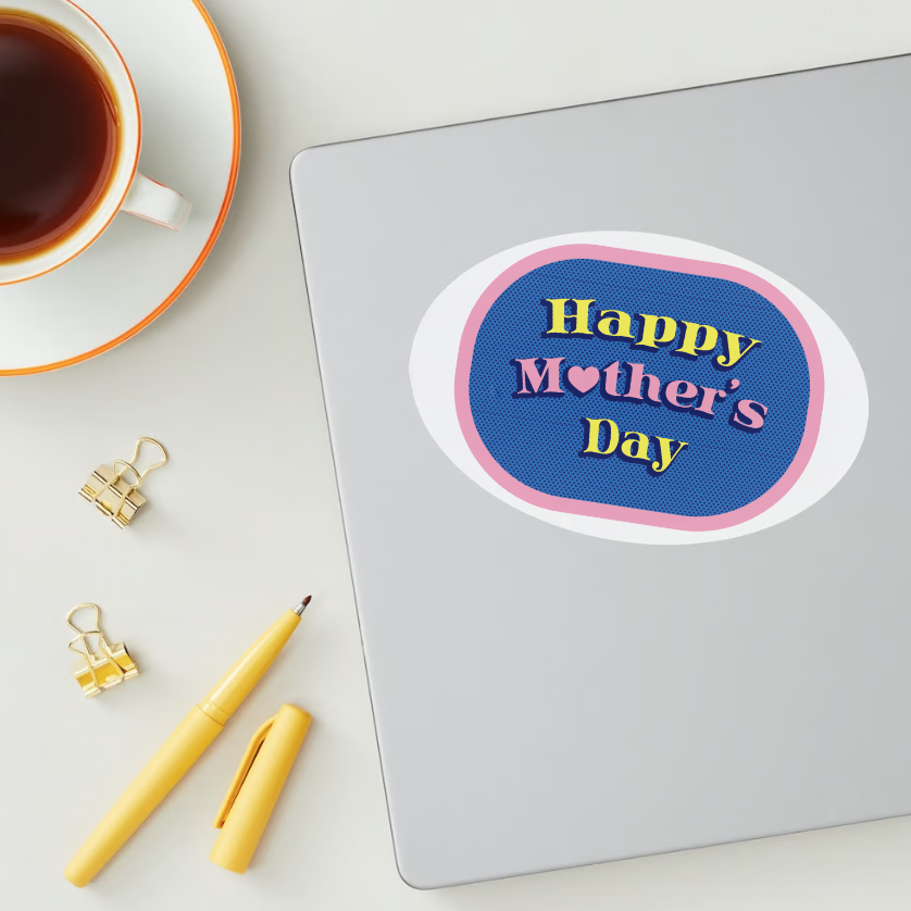 Mother's Day Printable Stickers Pack - 6 Unique Pages - Digital PDF