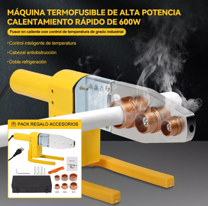 Termofusora con dados termicos