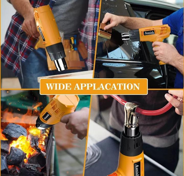 Pistola de calor Profesional 2000w