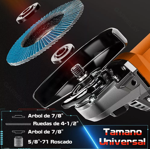 Esmeriladora 850w de poder