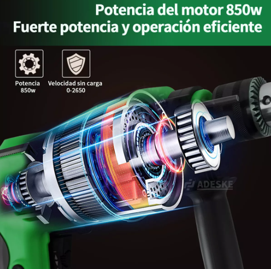 Taladro Rotomartillo Potente