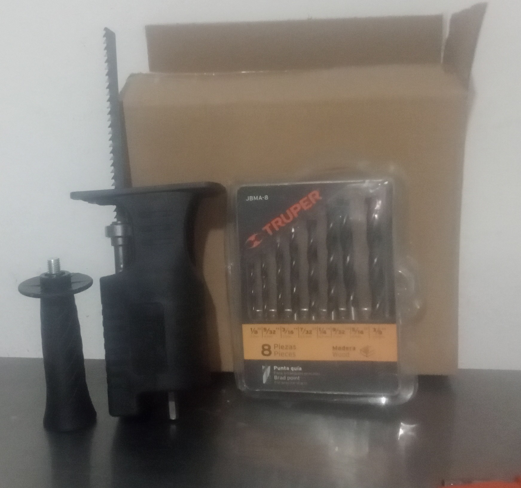 Combo Sierra + Brocas Madera