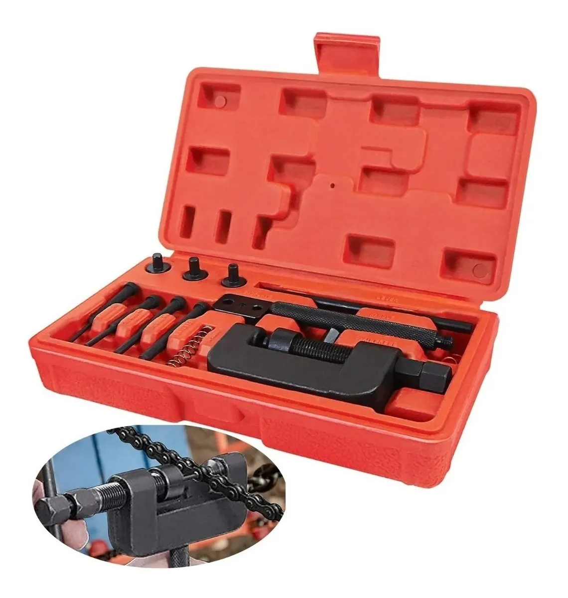 Cortador de Cadenas de Motocicletas y Bicicletas