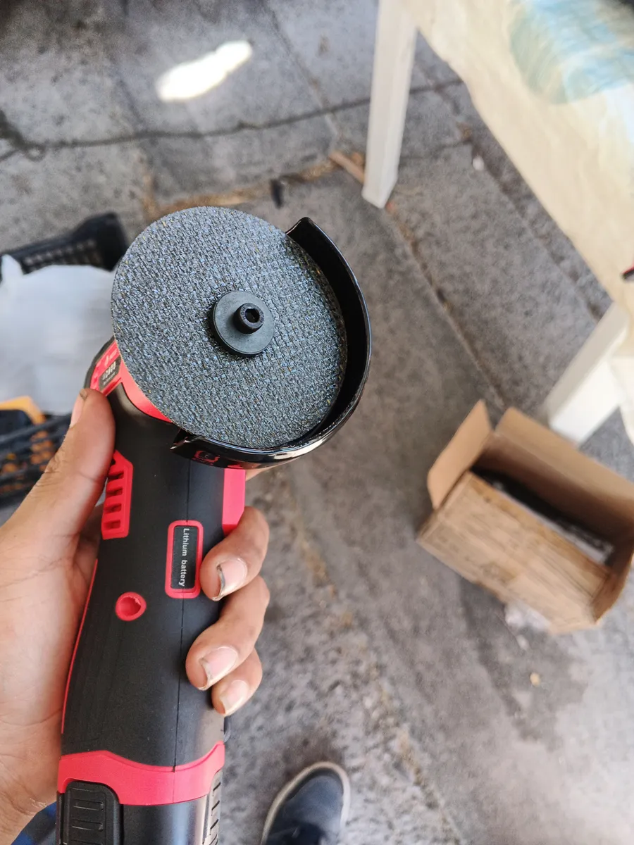 Mini Esmeriladora Inalambrica 3 pulgadas 