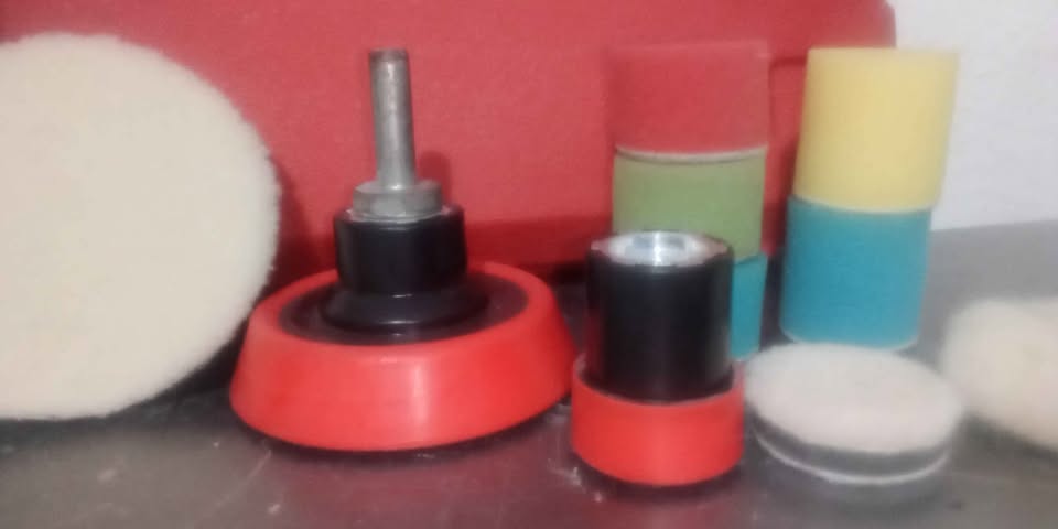 Kit de pulido para usar con taladro 