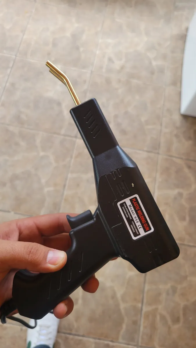 Soldadora de Plasticos con 200 grapas