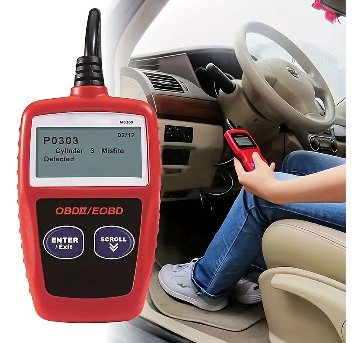 Escaner Automotriz OBD2.