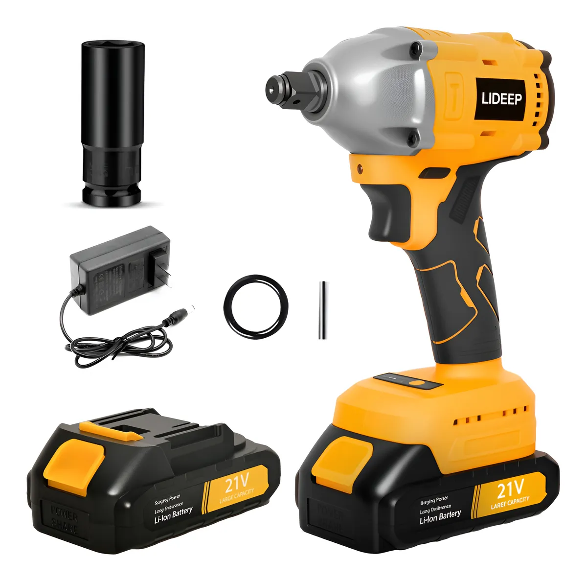 Llave de Impacto Inalambrica con bateria de litio