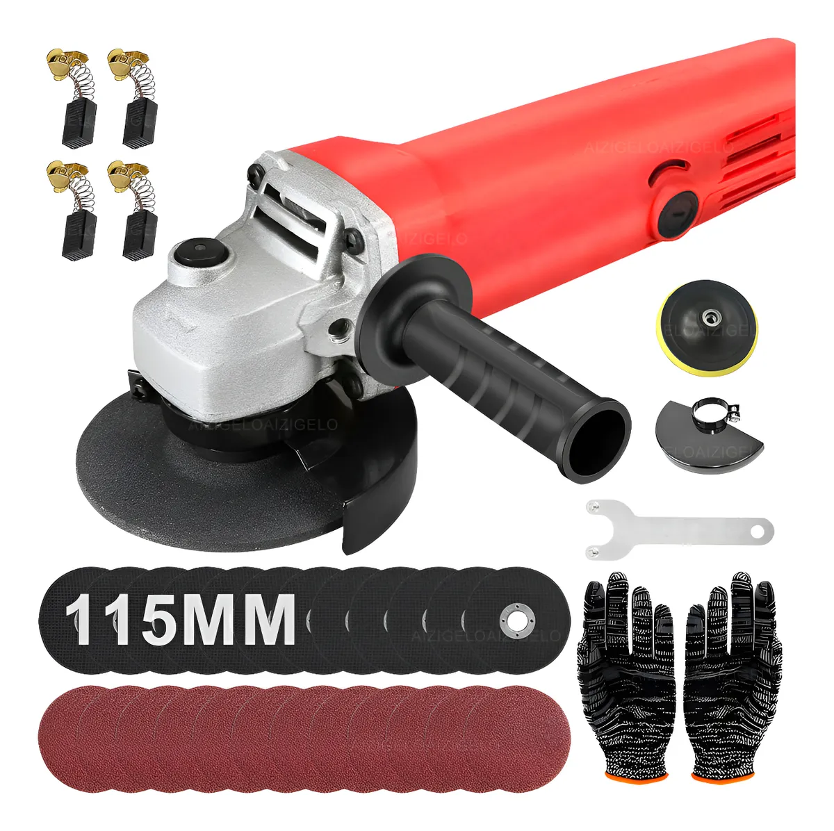 Esmeriladora Angular de 4  1/2 de Gran Potencia