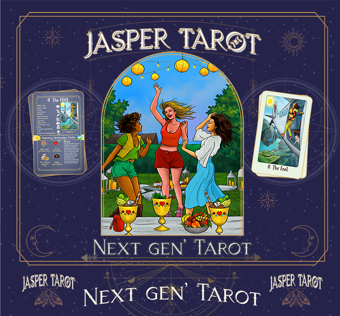 Jasper Tarot. Next gen' Tarot. 