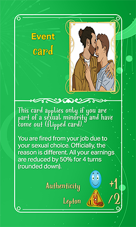 Financial support for Event cards printing + 4 Joker cards