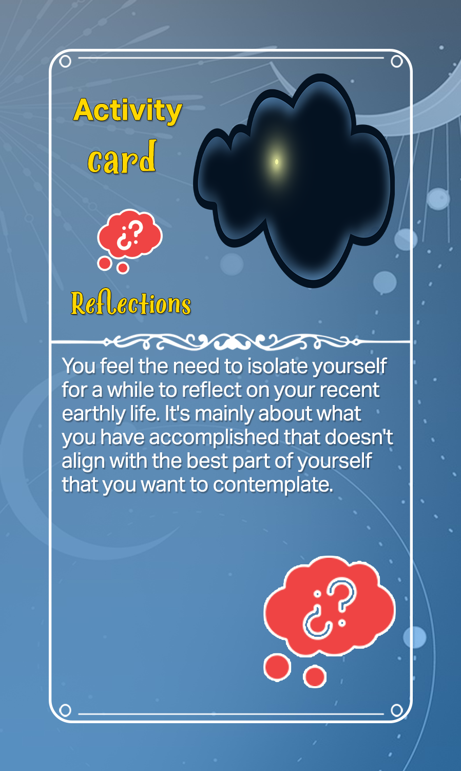 Financial support for Celestial cards printing 