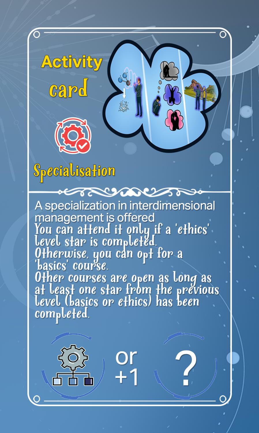 Financial support for Celestial cards printing 