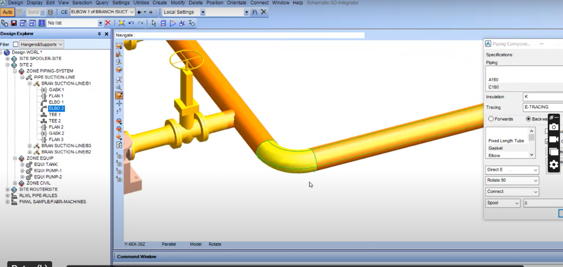 Training PDMS Piping & Mechanical