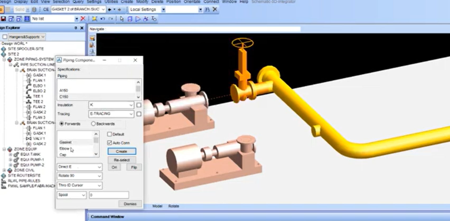 Training PDMS Piping & Mechanical