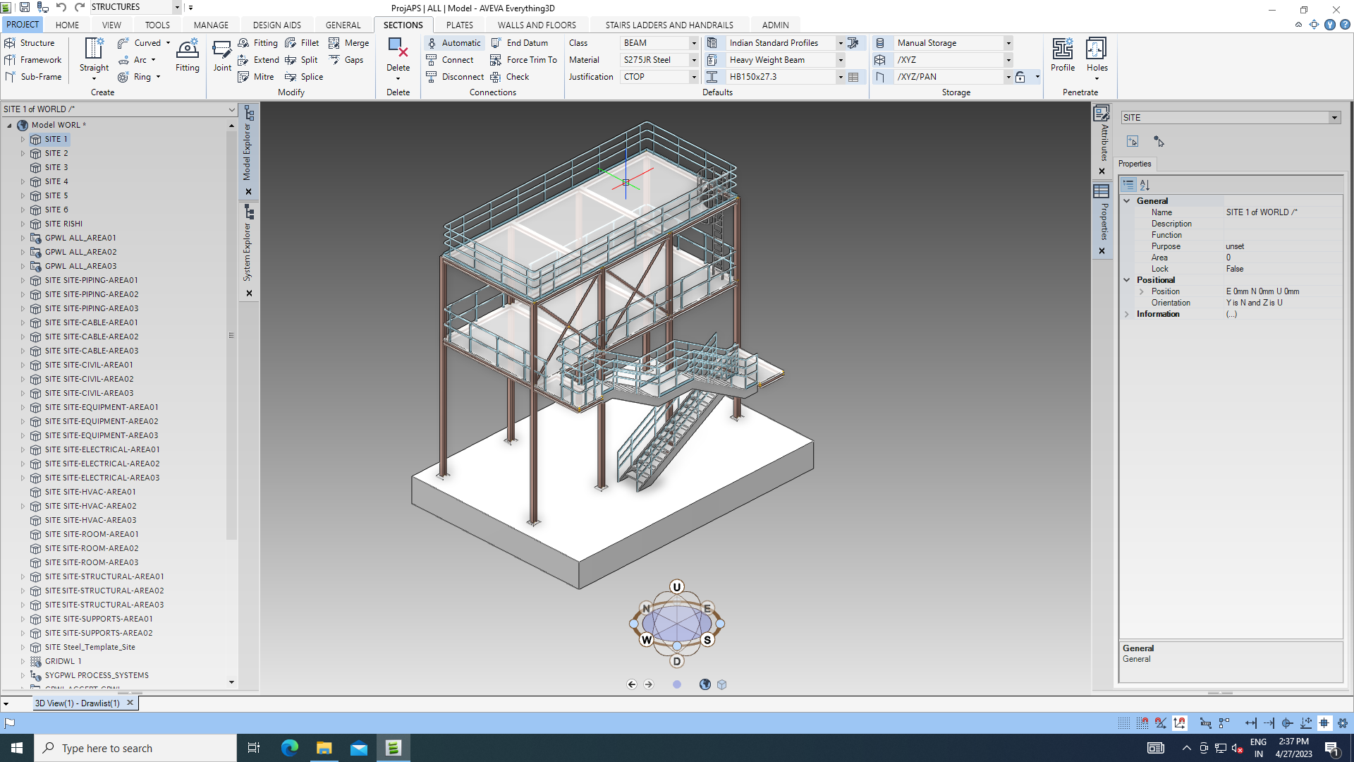 Training AVEVA E3D For Structure
