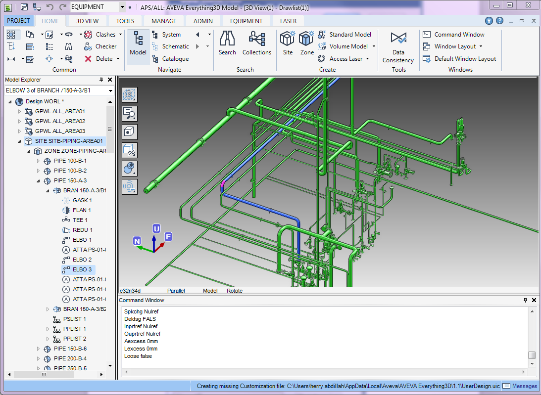 Training AVEVA E3D For Administrator