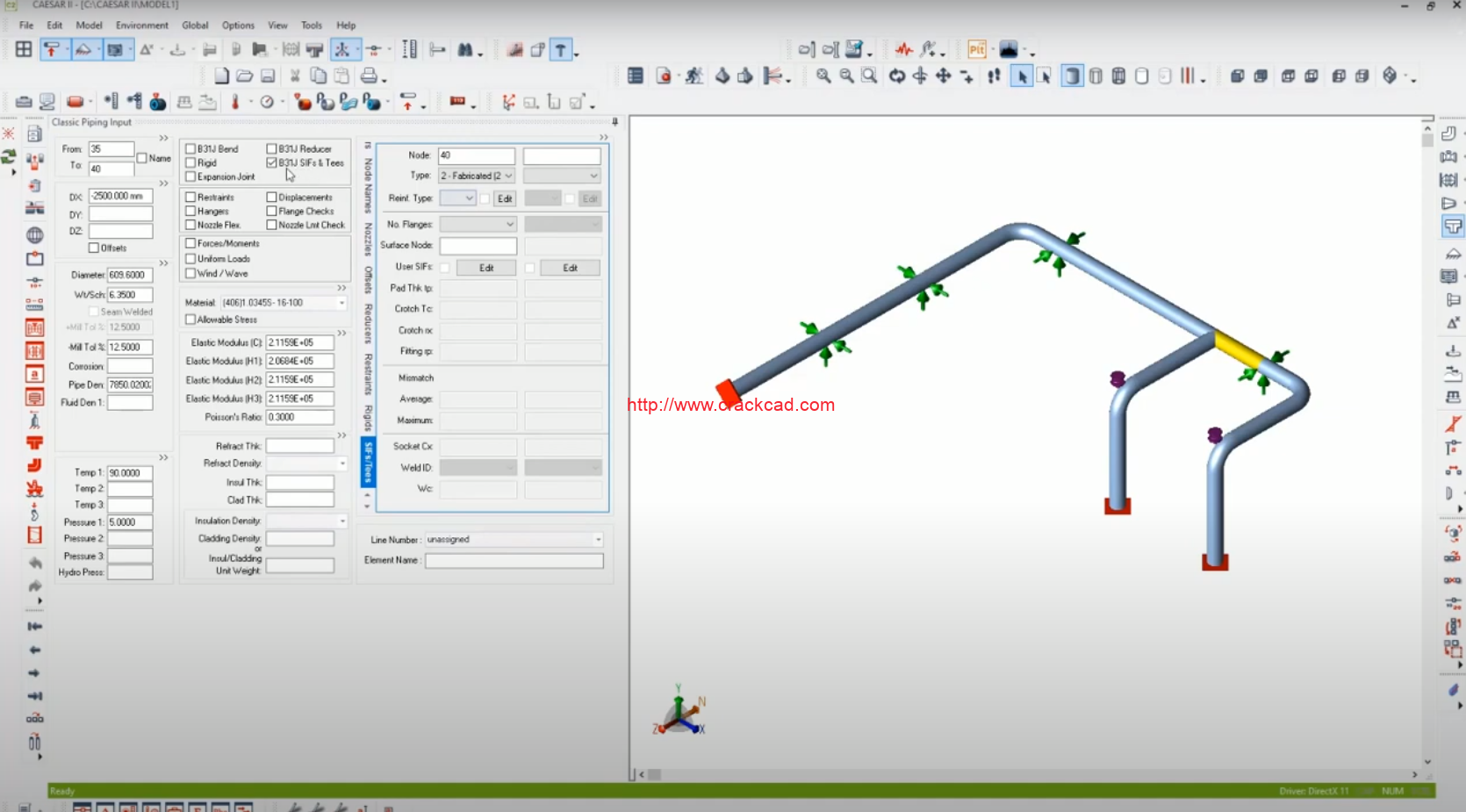 Training Stress Analysis Caesar II