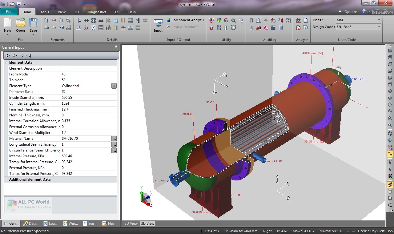 Training PVElite Pressure Vessel Design & Analysis