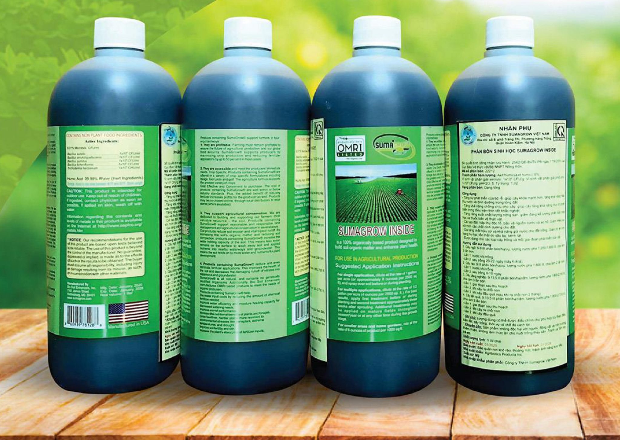 PHÂN BÓN HỮU CƠ VI SINH HỌC SUMAGROW