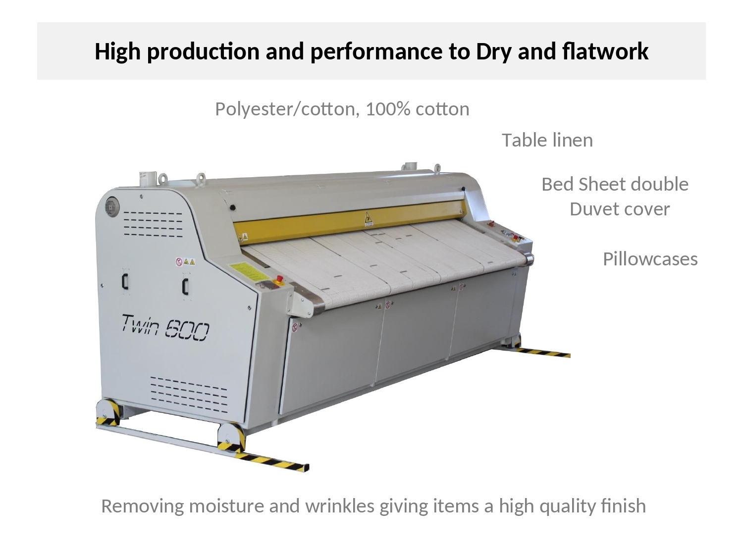Calandra Industrial TopTwin