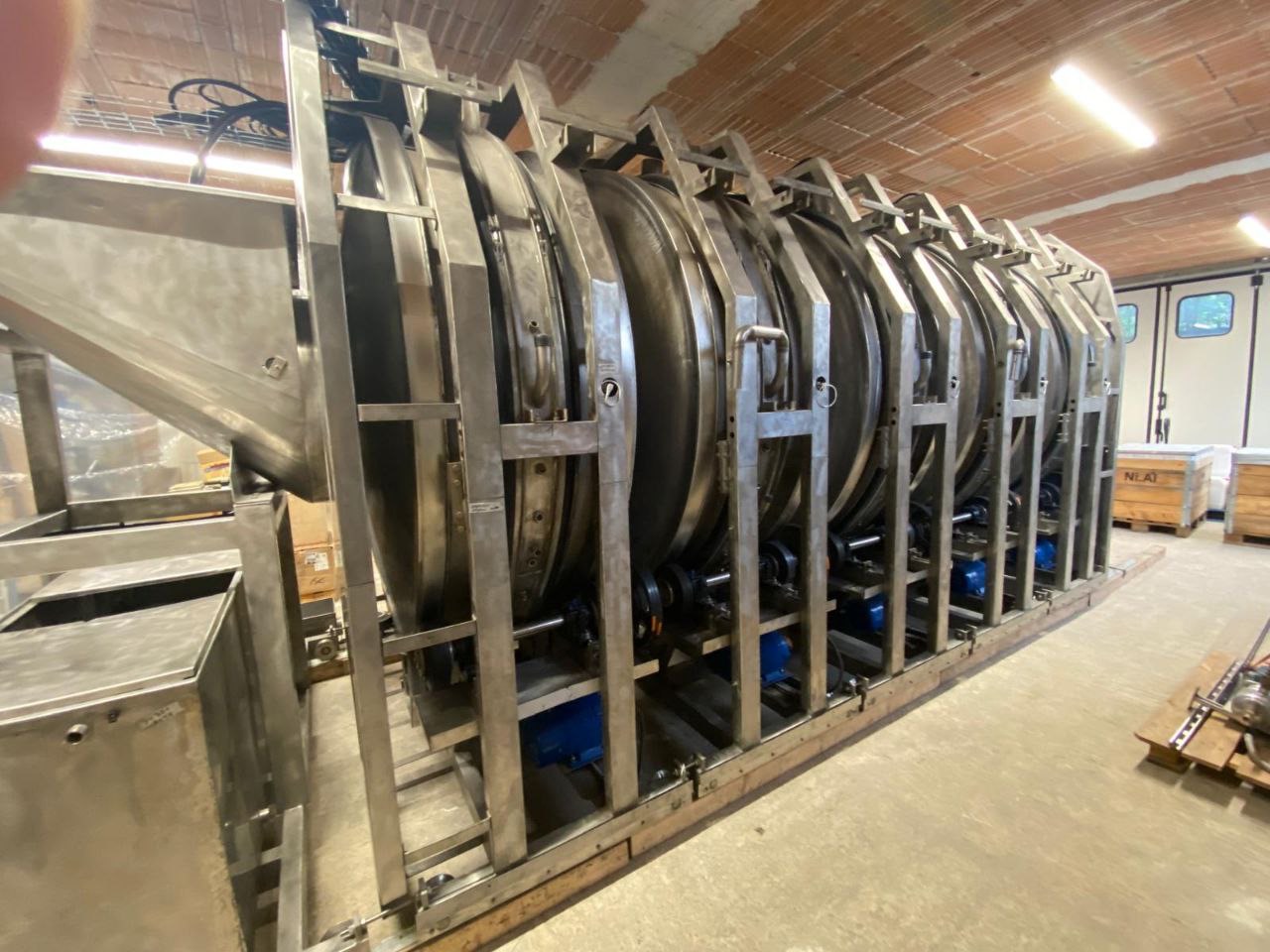 TÚNEL DE LAVADO CARBONELL 5 MÓDULOS DE 50 KG