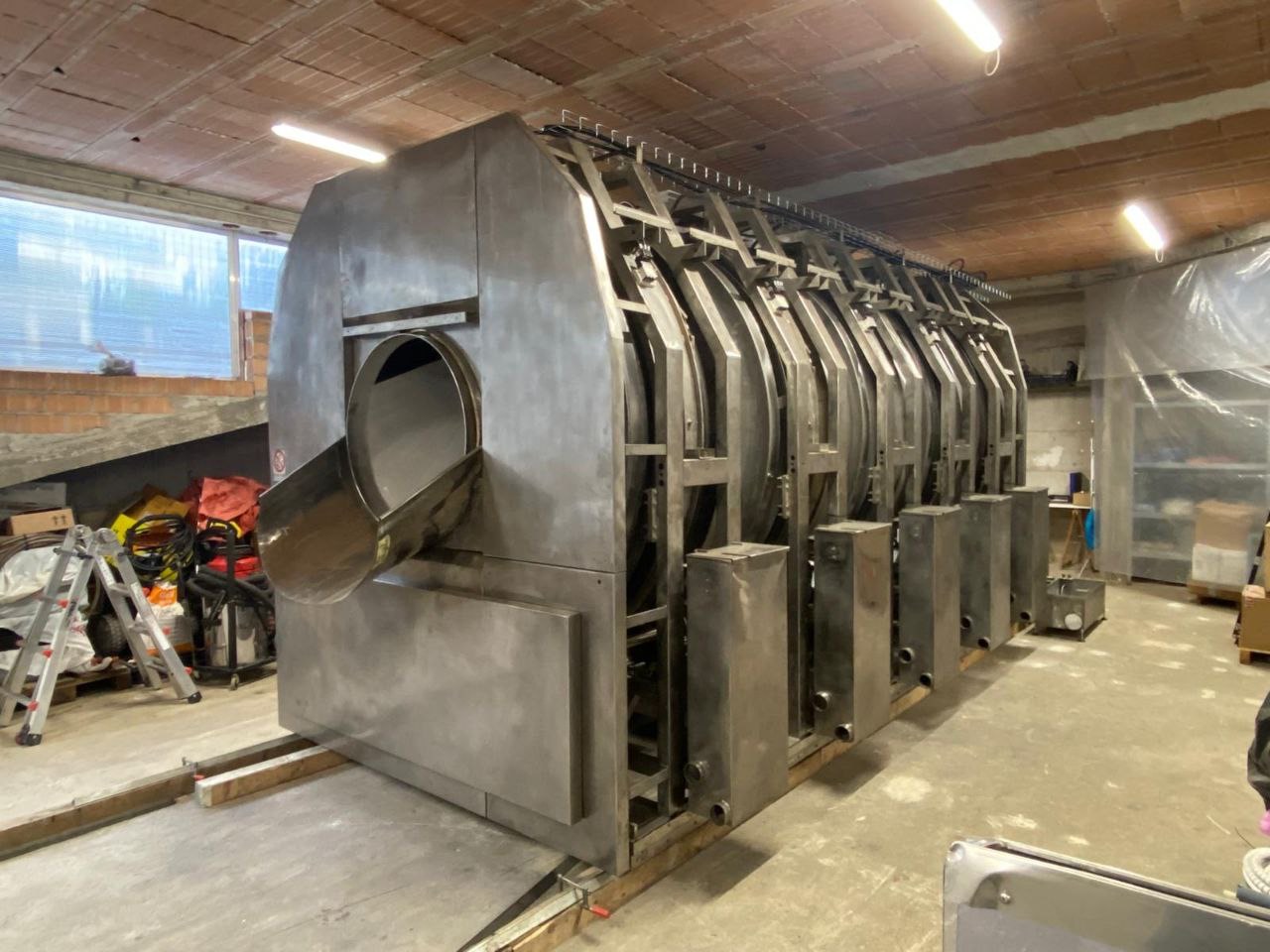 TÚNEL DE LAVADO CARBONELL 5 MÓDULOS DE 50 KG