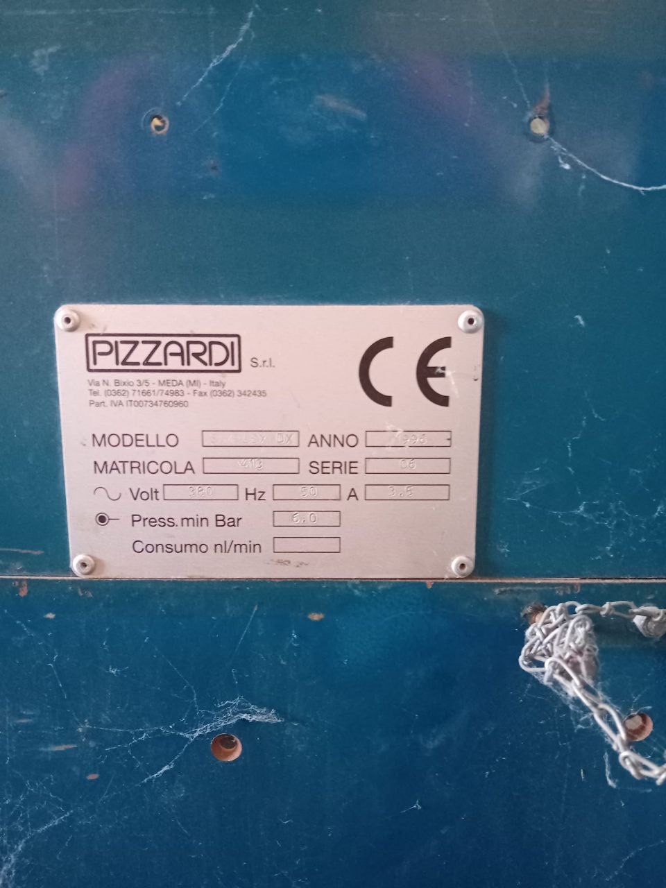 PLEGADOR PIZZARDI CHRONOS